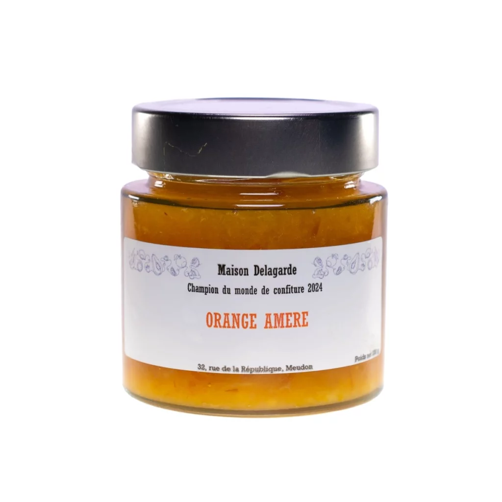 Confiture artisanale orange amère